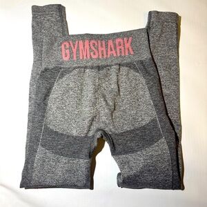 GYMSHARK grey and pink leggings